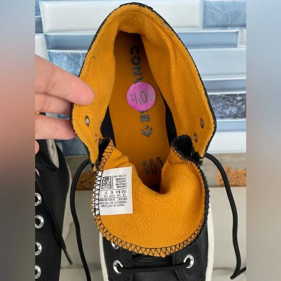 Converse Chuck Taylor All Star Lugged Hi Winter Boots Gore-Tex 10.5 - Picture 8 of 9